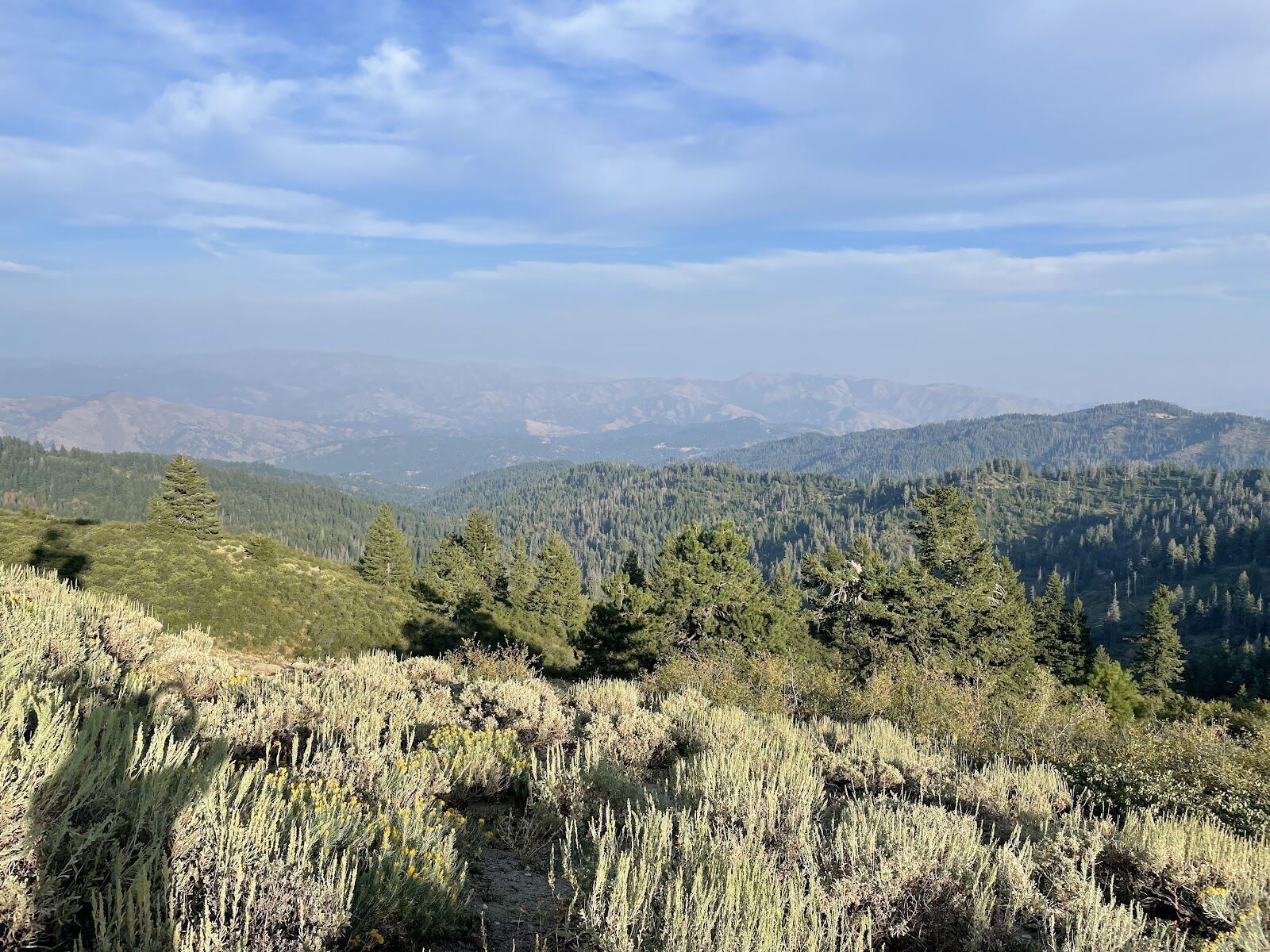 The base area at Bogus Basin near Boise