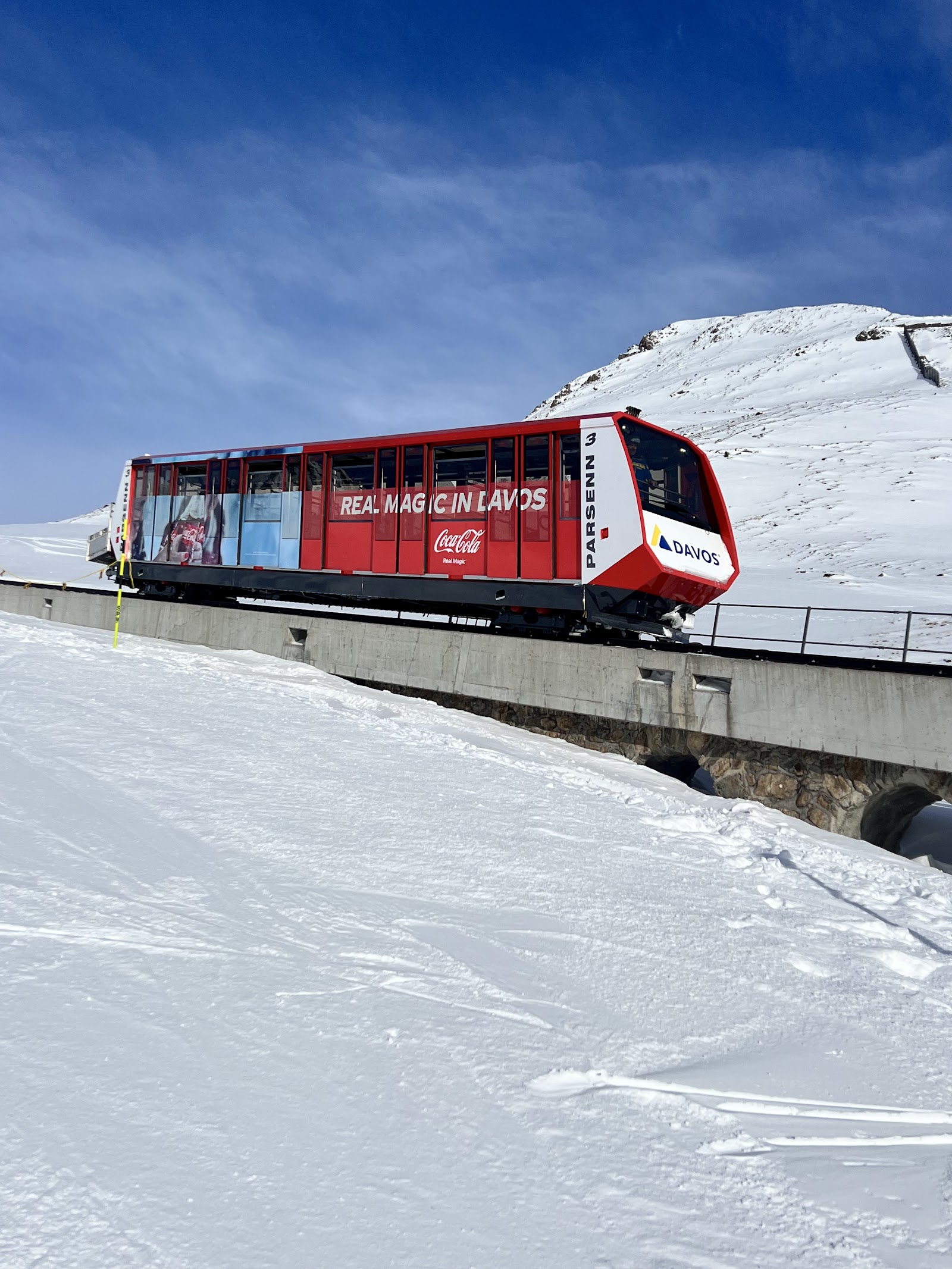 Long classic pistes on the Parsenn above Davos