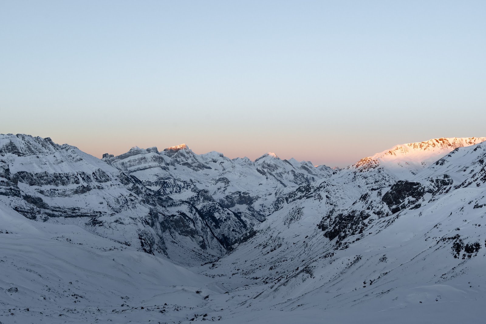 Open treeless ski slopes spread across four valleys at Formigal in the Spanish Pyrenees