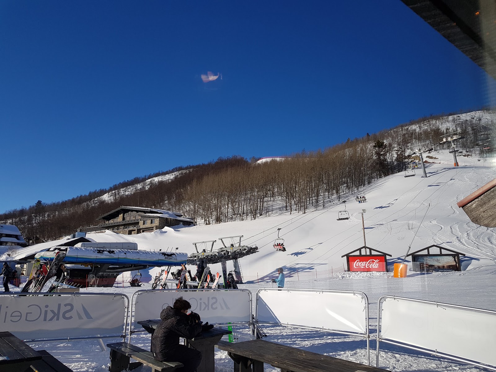 Gentle groomed pistes under reliable snow at Geilo in Norway