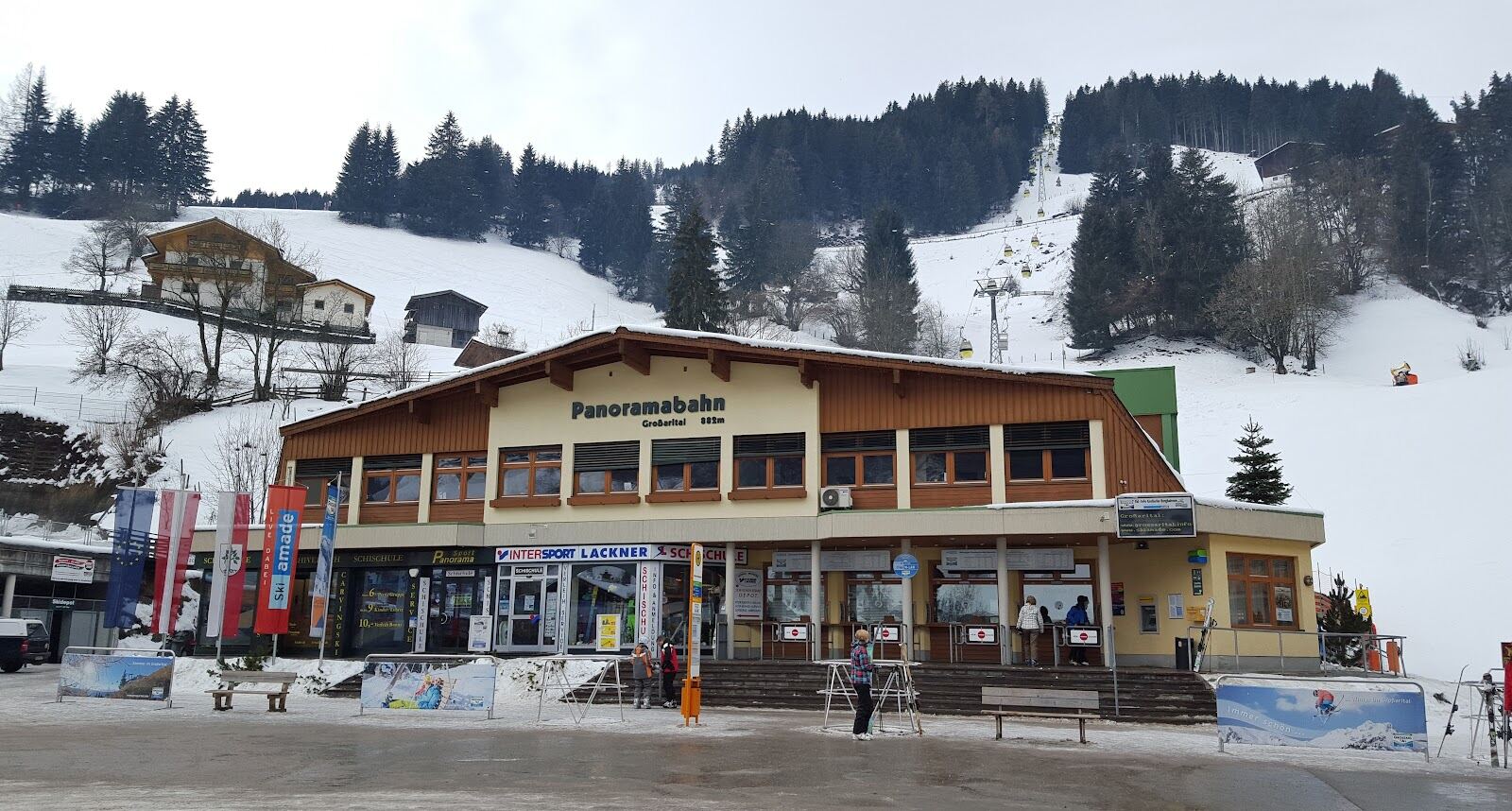 The linked slopes between Grossarl and Dorfgastein