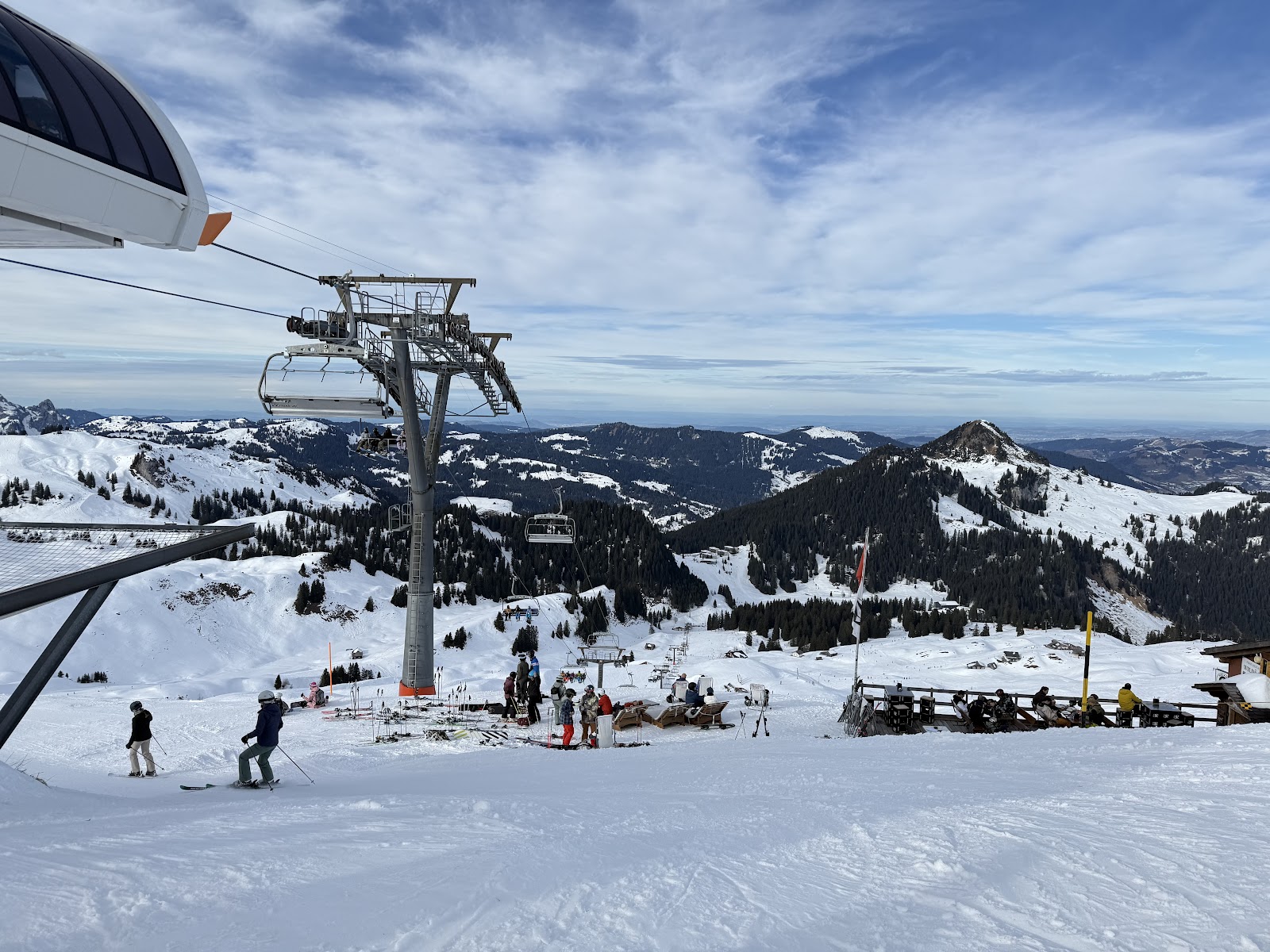 Hoch Ybrig, Switzerland in winter