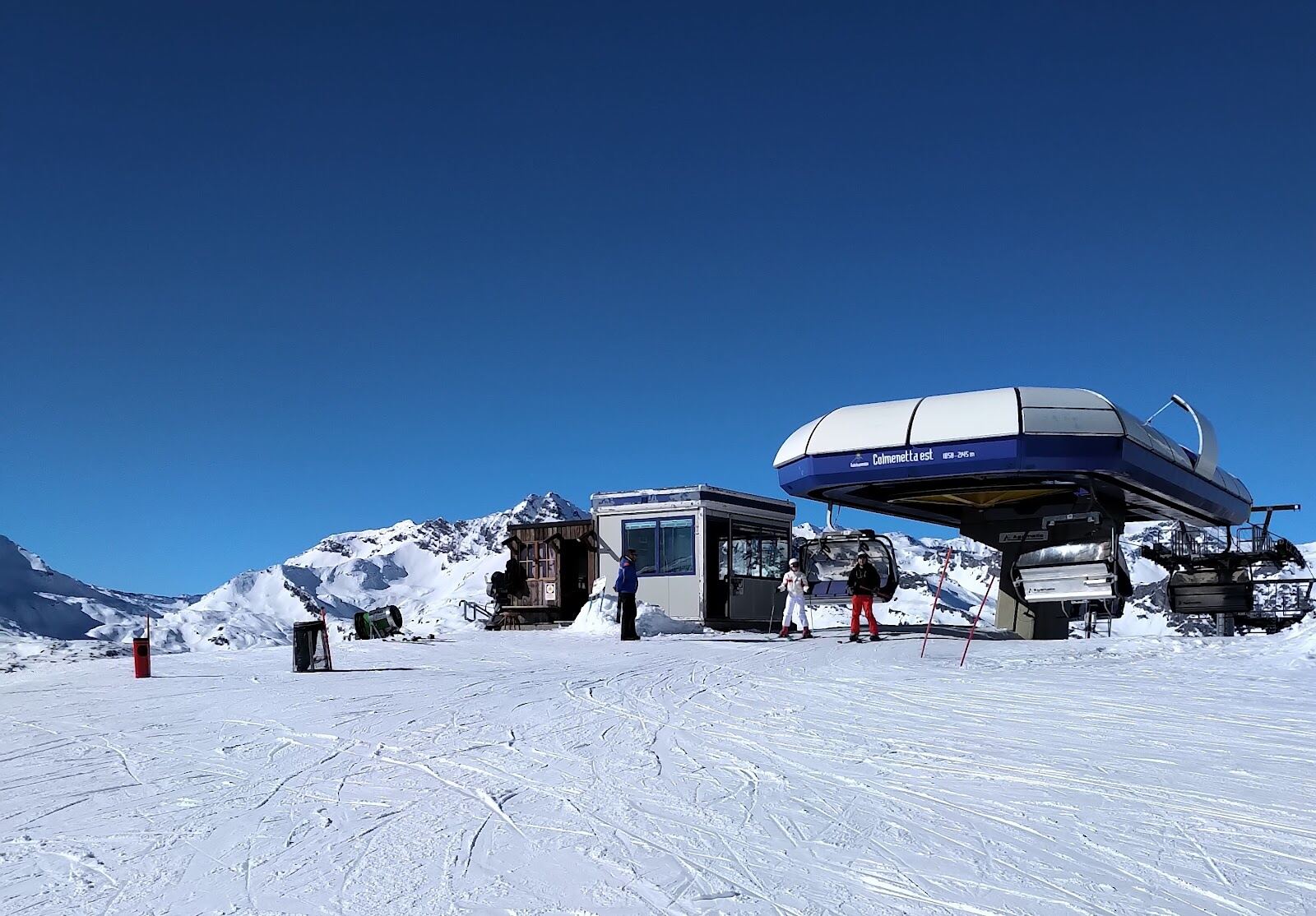 The Pizzo Groppera summit above Madesimo