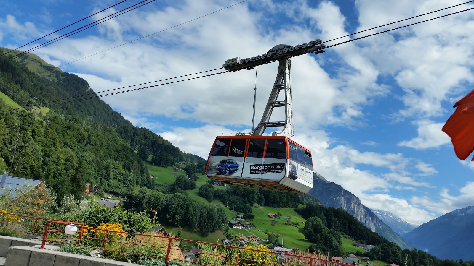 Broad groomed family pistes above Hasliberg in the Bernese Oberland