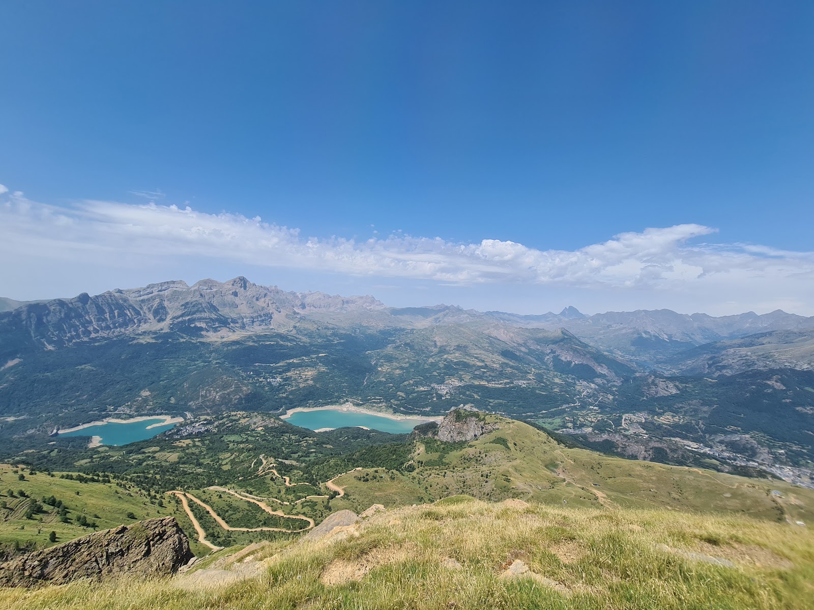 The Tena Valley and spa village below the Panticosa ski area