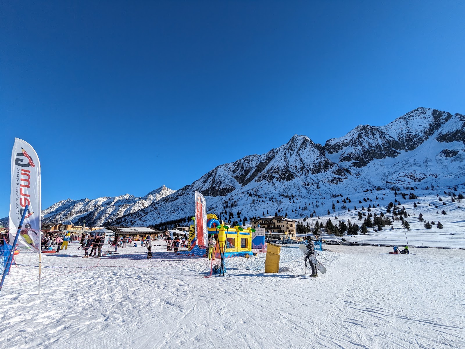 Ponte Di Legno Tonale, Italy in winter