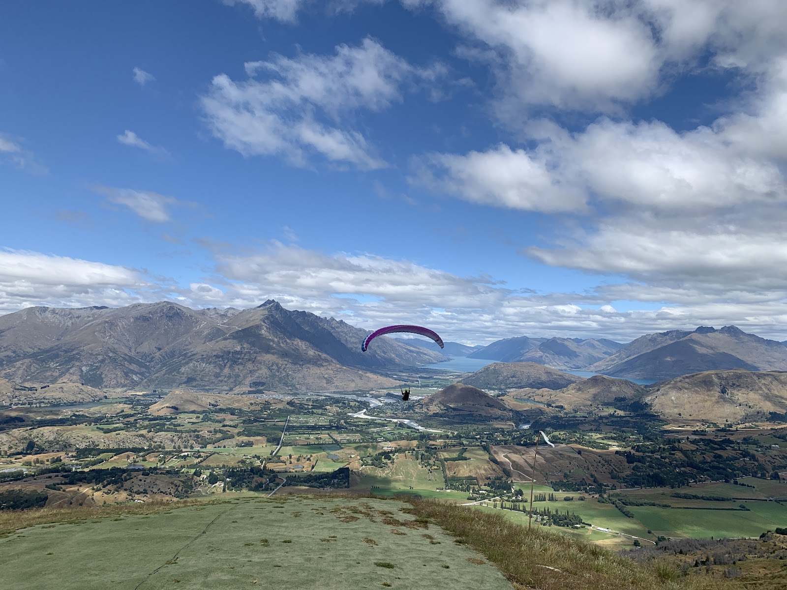 Snow covered slopes of Coronet Peak near Queenstown