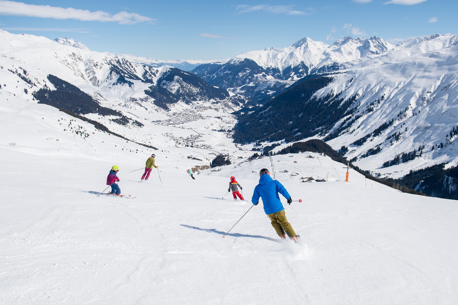 Cross country and ski touring terrain near Realp below the Furka Pass