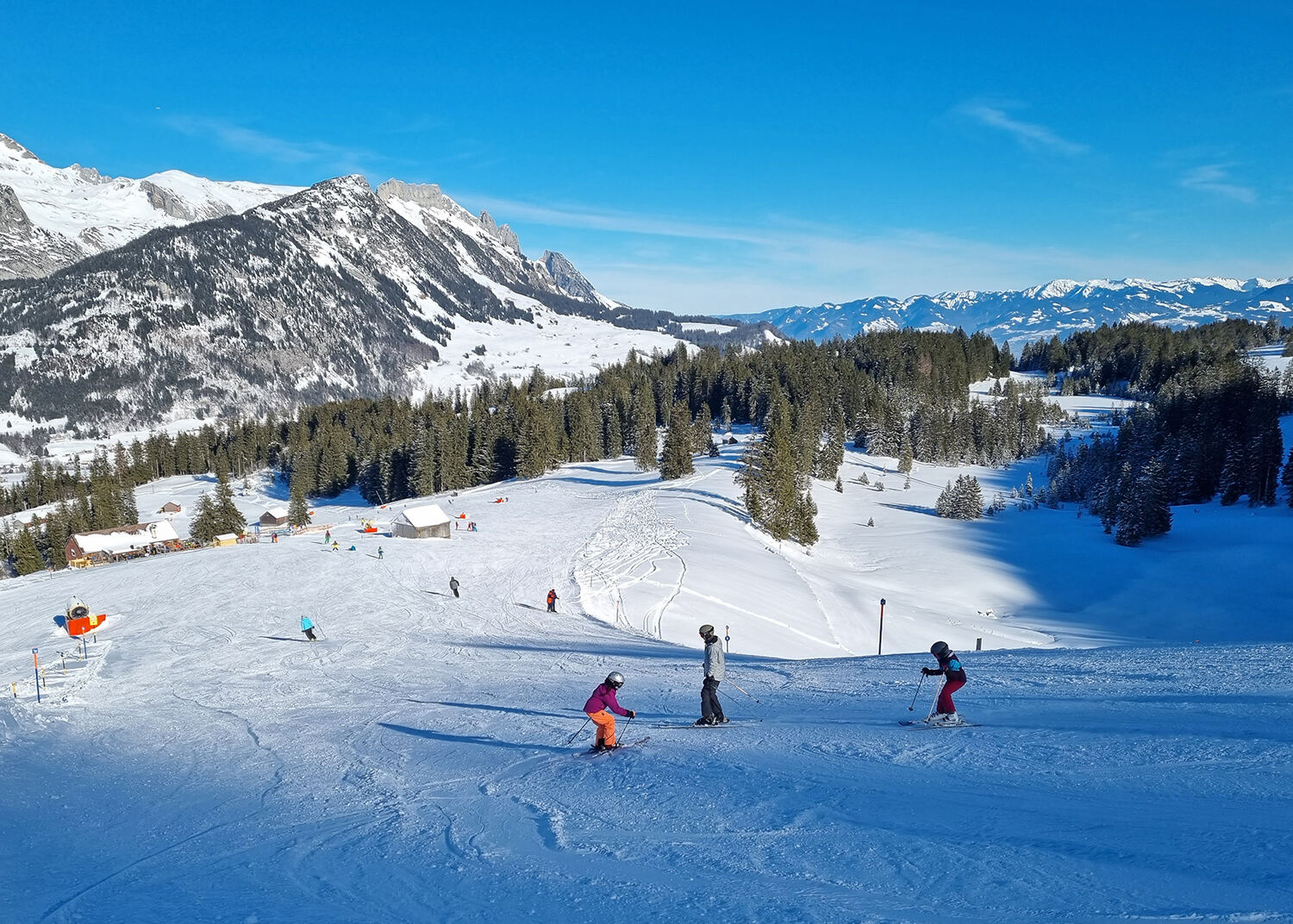 The Chaserrugg summit and its views over the Walensee from Toggenburg