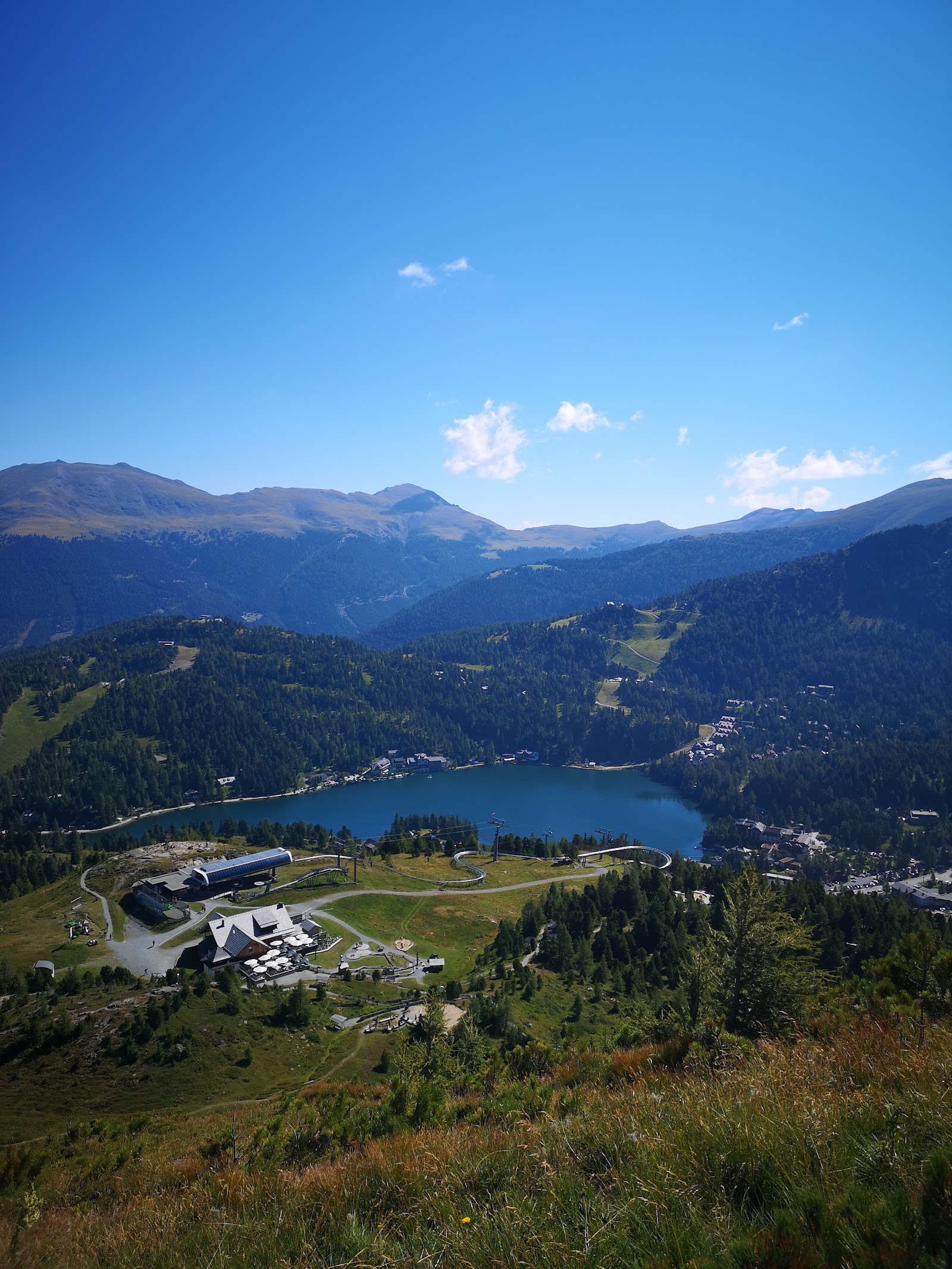 Wide gentle family runs at Turracher Hohe